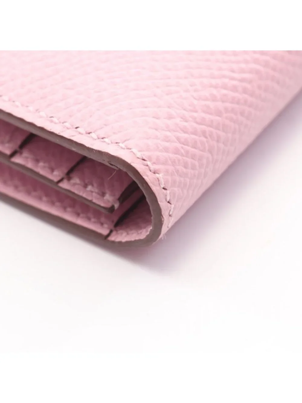 Hermes Bifold Wallet Bearn Soufflet Mauve Sylvestre